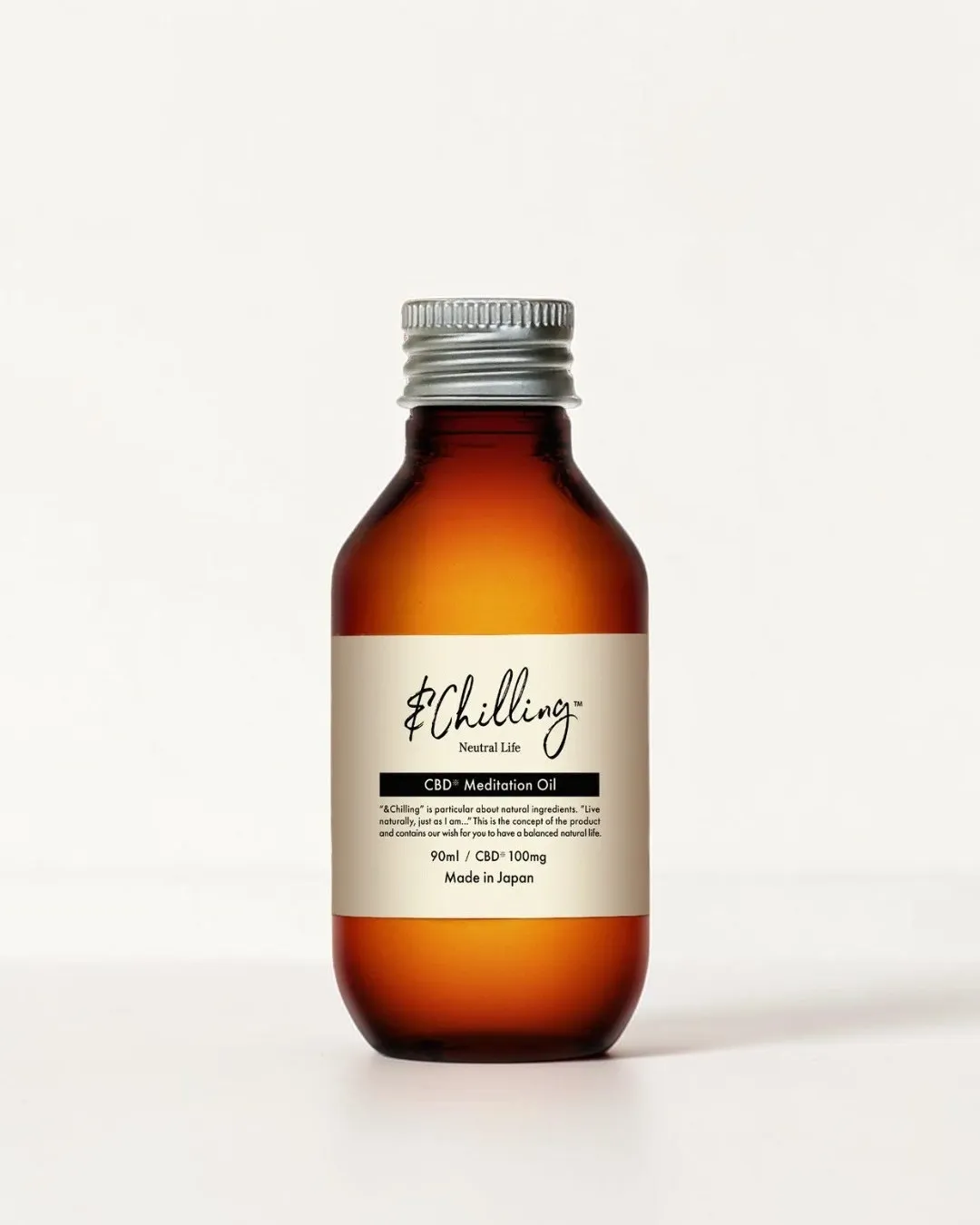 &Chilling CBDメディテーションオイル 90ml