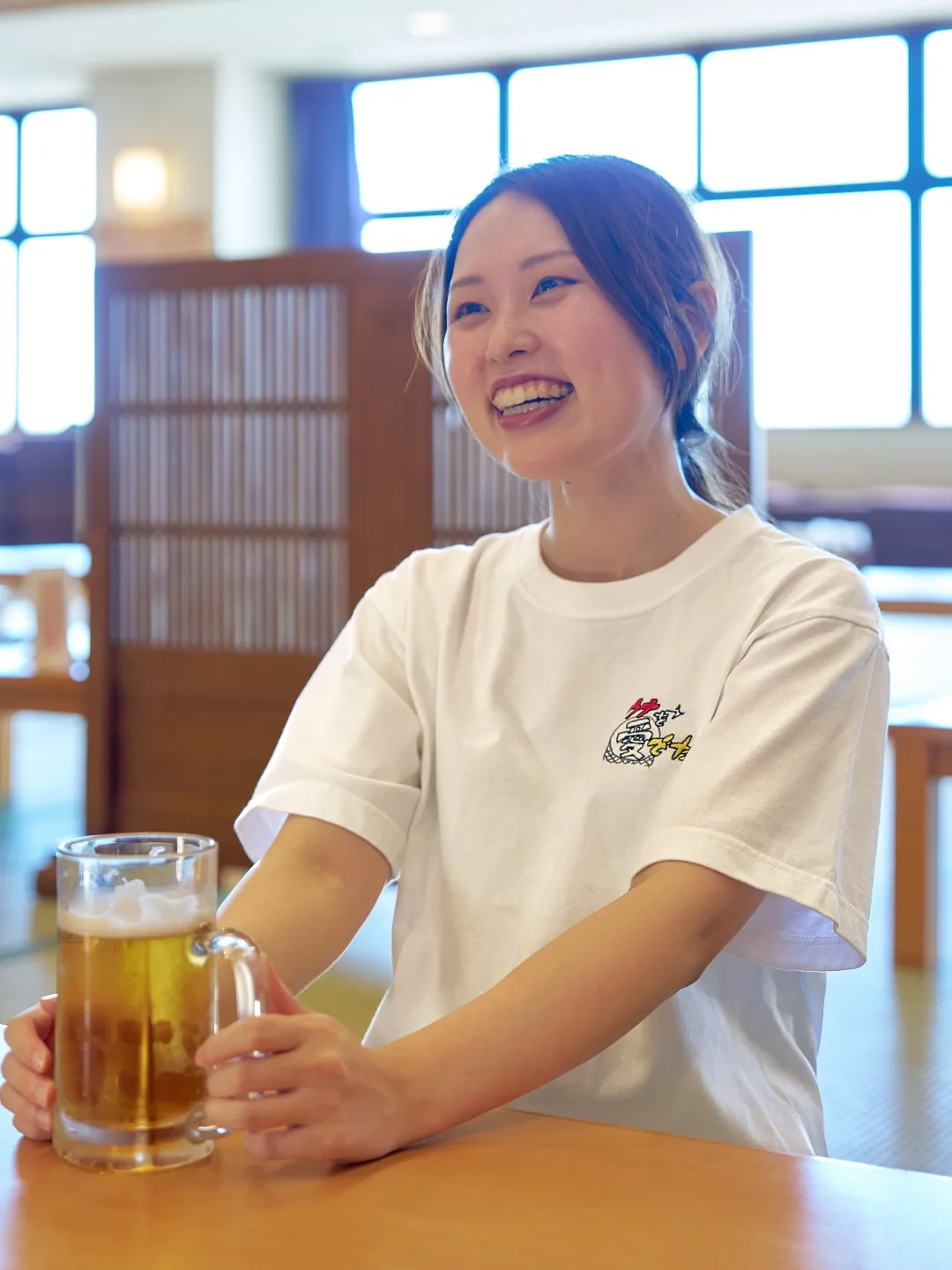 【ロゴ刺繍】 BS朝日 サウナを愛でたい┆オリジナルTシャツ